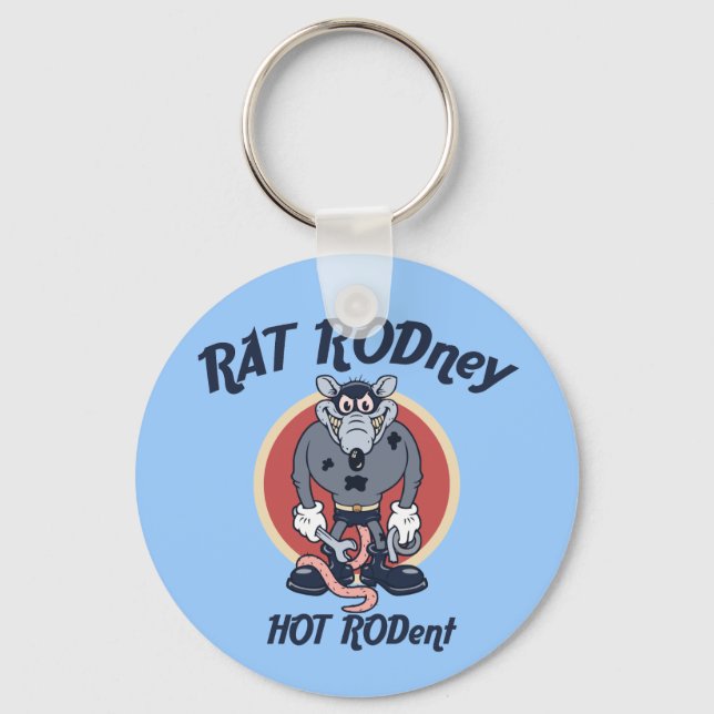 Porte-clés Rat Rodney (Recto)