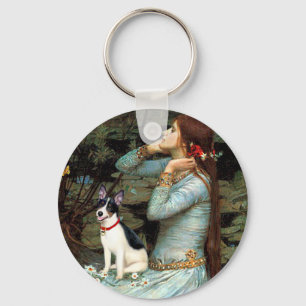 Porte-clés Rat Terrier - Ophélie Siège