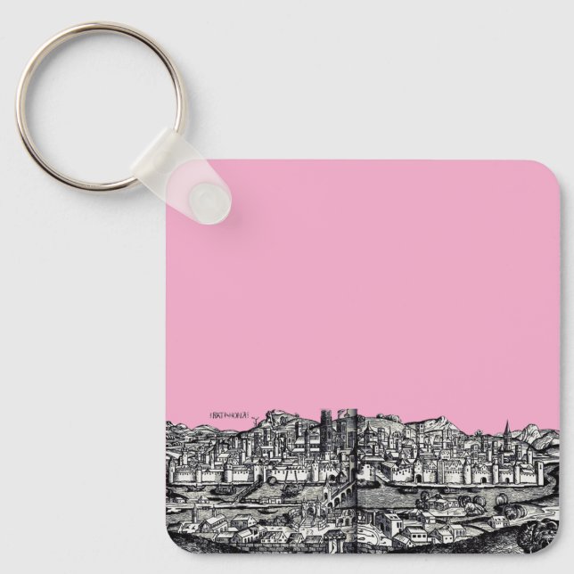 Porte-clés Ratisbonne ville de Bavière orientale (Recto)