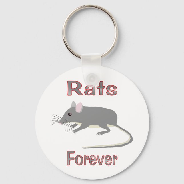 Porte-clés Rats pour toujours (Recto)