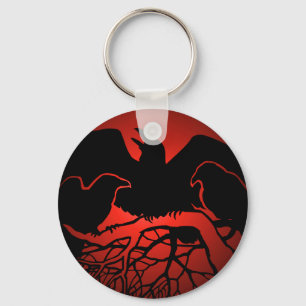 Porte-clés Raven Art Porte - clé Faune Crow / Raven Cadeaux