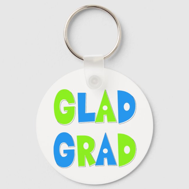 Porte-clés Ravi d'être une Grad Graduation 2012 (Recto)