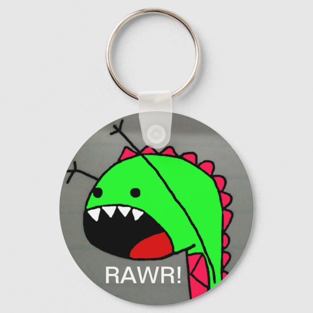 Porte-clés Rawr Dino (Recto)