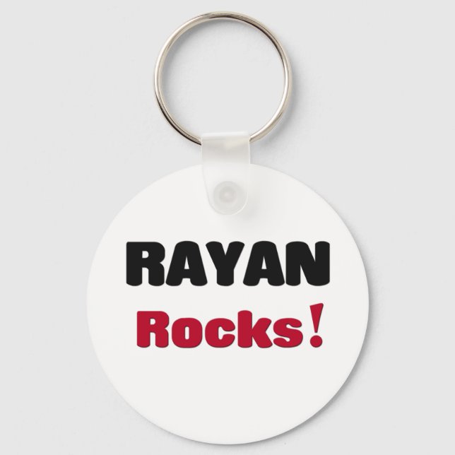 Porte-clés Rayan Rocks (Recto)