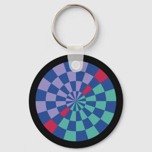 Porte-clés Rayonnement Mosaïque (Circulaire)