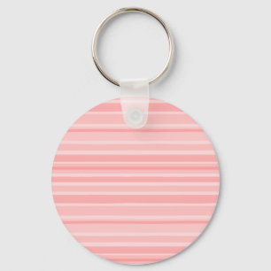 Porte-clés Rayures rose pâle