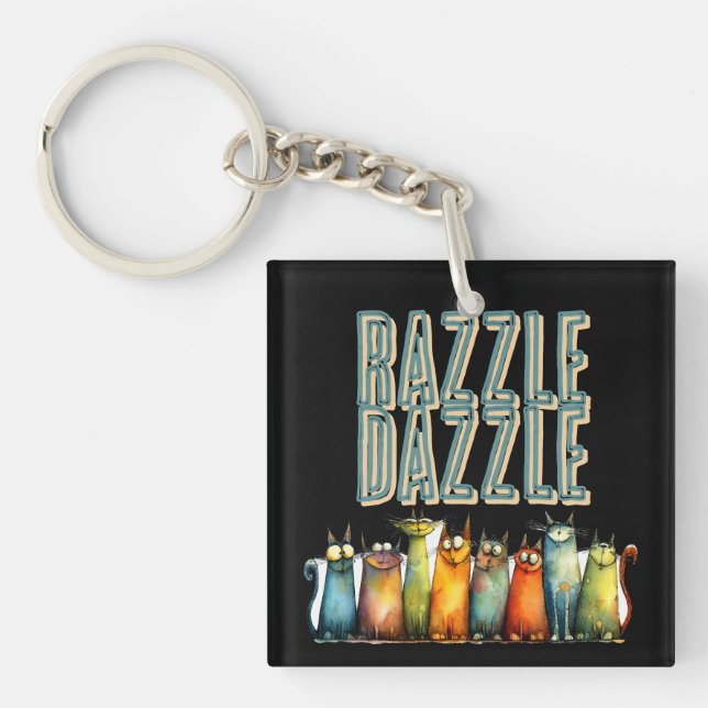 Porte-clés Razzle Dazzle (Devant)