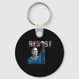 Porte-clés Rbg Résiste À La Citation Féministe Drôle