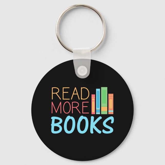 Porte-clés Read More Books (Recto)