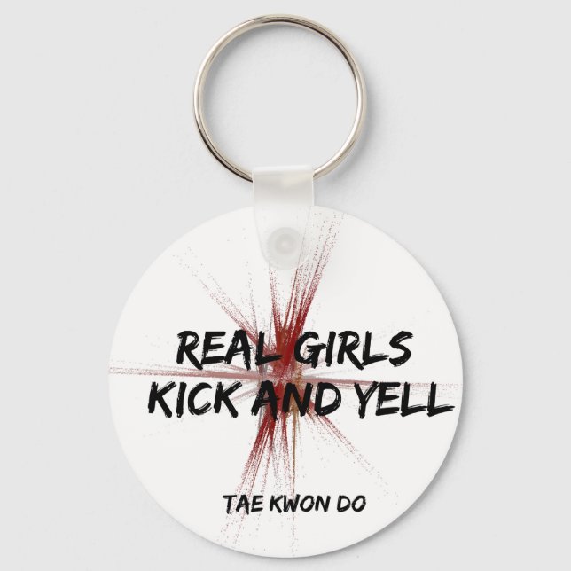 Porte-clés Real Girls Kick and Yell Porte - clé (Recto)