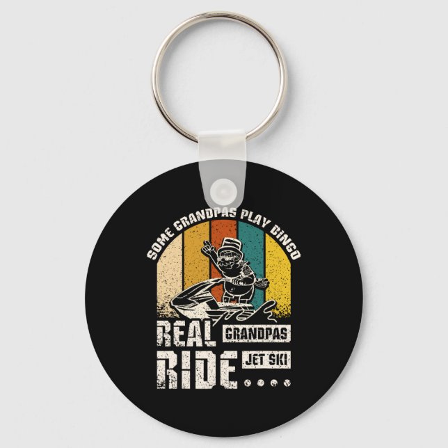 Porte-clés Real Grandpas Ride Jet Ski (Recto)