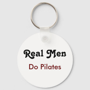 Porte-clés Real Men Do Pilates 