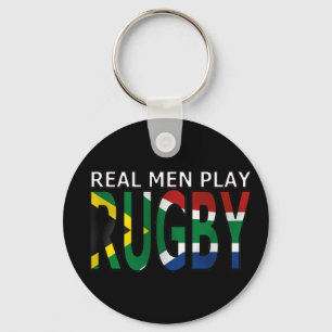 Porte-clés Real Men play Rugby South Africa