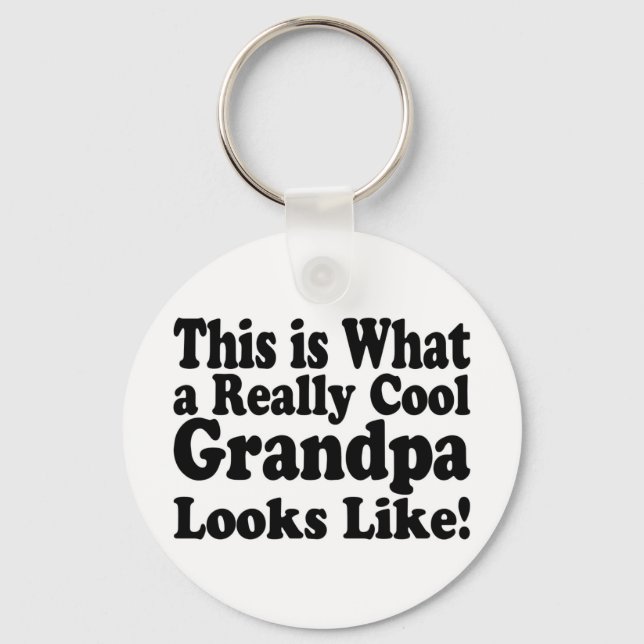 Porte-clés Really Cool Grandpa (Recto)