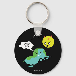 Porte-clés Réchauffement climatique