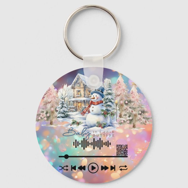 Porte-clés Rechercher Spotify, Porte - clé "Cold out" (Verso)