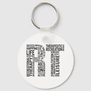 Porte-clés Recreational Therapy RT