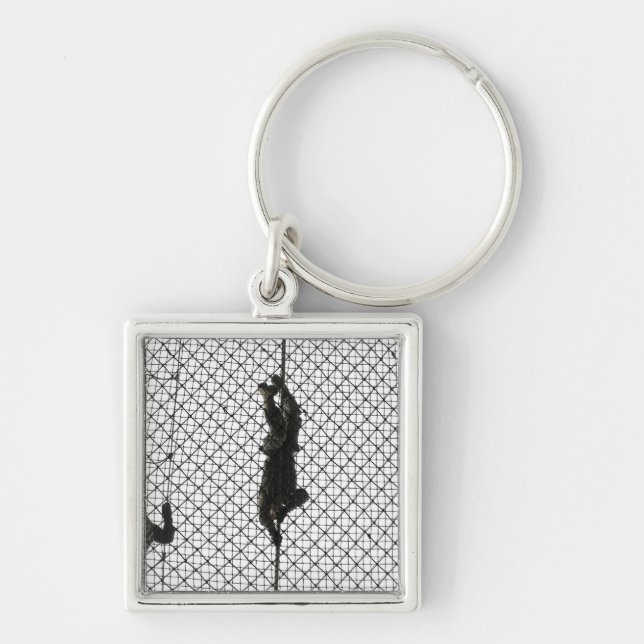 Porte-clés recrues accomplissant un obstacle (Devant)