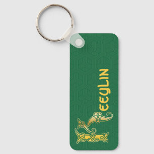 Porte-clés Rectangular Celtic Knot