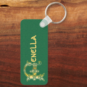 Porte-clés Rectangular Celtic Knot