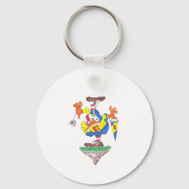 Porte-clés Recuerdo de la promo 87 DB LPZ (Recto)