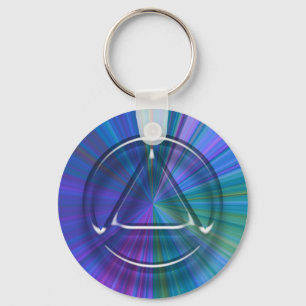 Porte-clés Récupération Sobriety Porte - clé