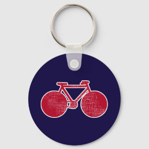 Porte-clés red bicycle / biking