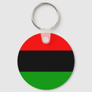 Porte-clés Red, Black, Green Pan African Flag