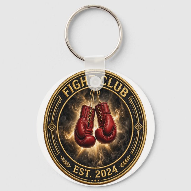 Porte-clés Red Boxing Gloves Fight Keychain (Recto)