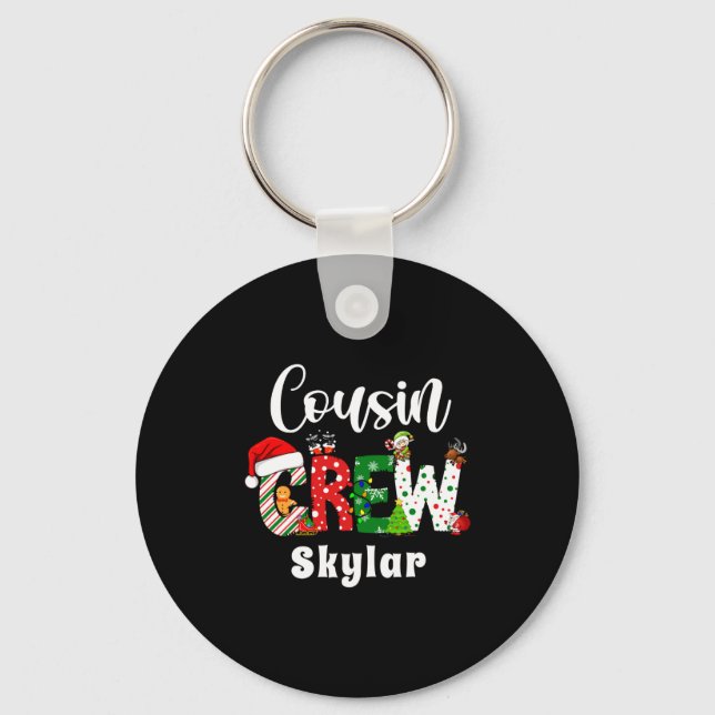 Porte-clés Red Cousin Crew Christmas Retro  (Recto)
