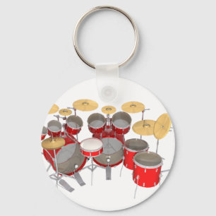 Porte-clés Red Drum Kit: 10 Piece: