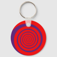 red hypnotic spiral