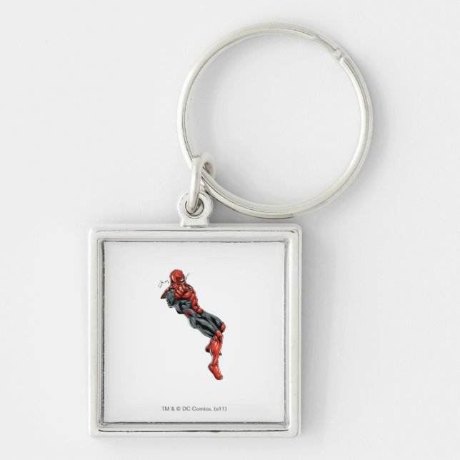 Porte-clés Red Lantern Corps - Rage Leaning 2 (Devant)