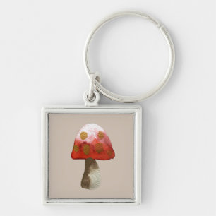 Porte-clés Red Mushroom Toadstool magic
