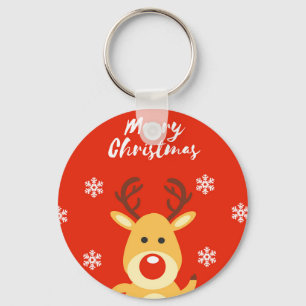 Porte-clés Red nose deerb