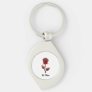Porte-clés Red. Porte - clé acrylique rose