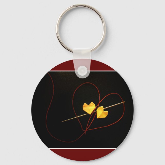 Porte-clés Red String of Fate (Recto)