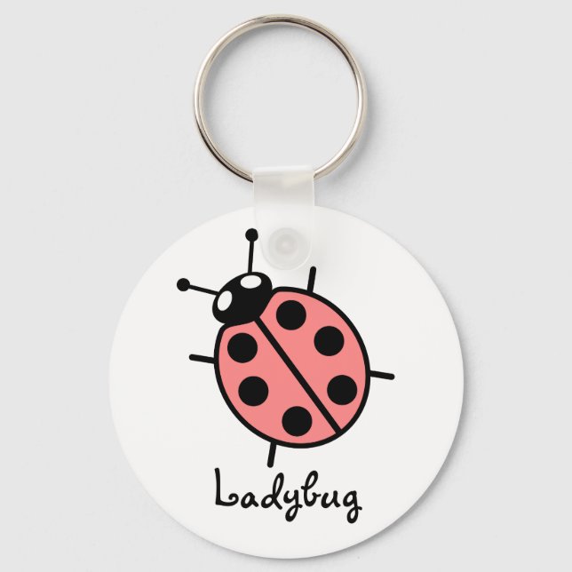 Porte-clés Red Vector Ladybug (Recto)