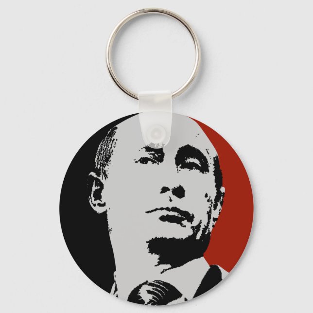 Porte-clés Red Vladimir Poutine (Recto)