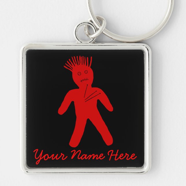 Porte-clés Red Voodoo Doll (Devant)