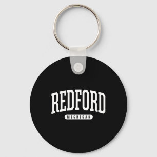 Porte-clés Redford Michigan Vacances Style Université Sports