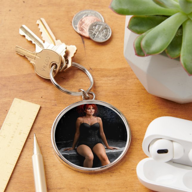 Porte-clés Redhead Sitting in the Dark keychain (Bureau)