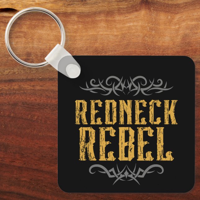 Porte-clés Redneck Rebel (Recto)