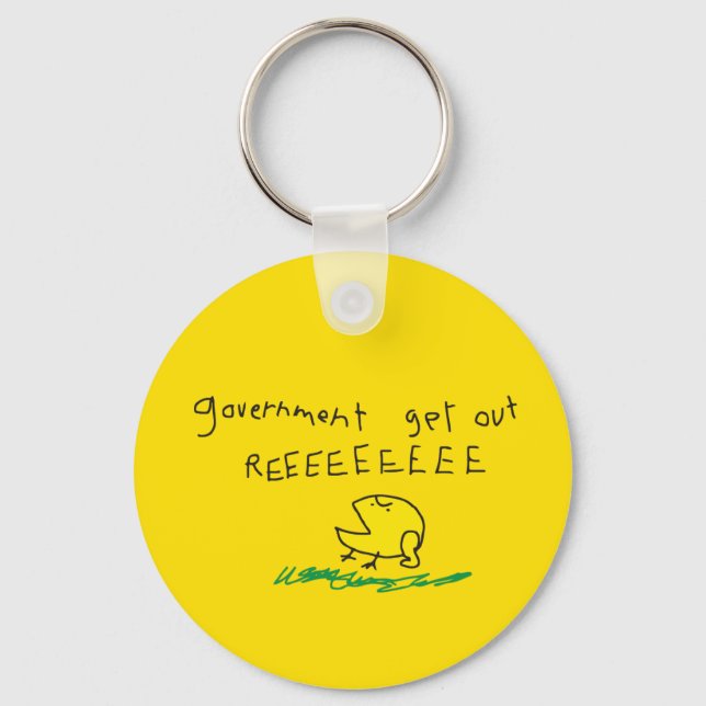 Porte-clés REE SNEKRIGHT Gadsden Flag (Recto)