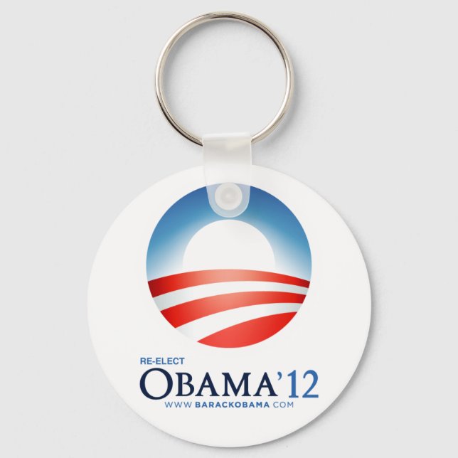 Porte-clés Réélire Obama 2012 (Recto)