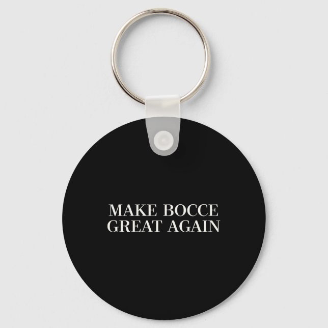 Porte-clés Refaire Bocce Grande Encore - Drôle de Bowling de  (Recto)