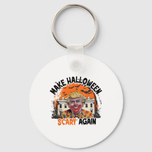 Porte-clés Refaire Halloween Effrayant Encore Trump Clown Drô
