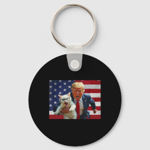 Porte-clés Refaire les chats sécurisés Trump Chats Pour Trump