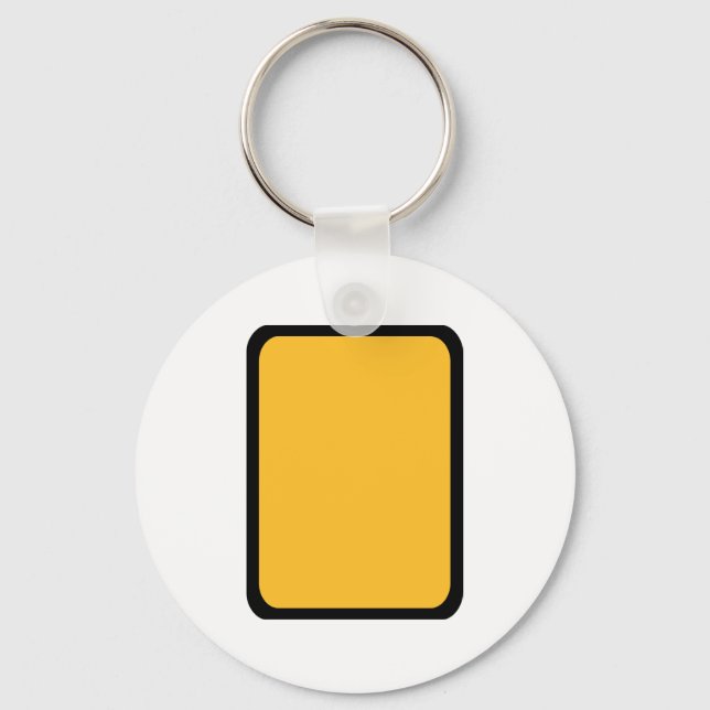 Porte-clés Référence carte jaune (Recto)