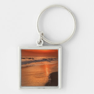 Porte-clés Reflets du coucher de soleil sur les nuages et le